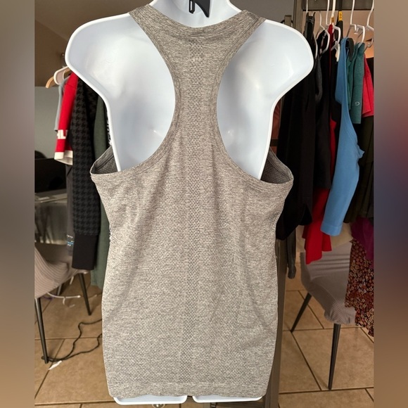 lululemon athletica Tops - Lululemon Swiftly Tech Racerback‎ 2.0 Slate / White